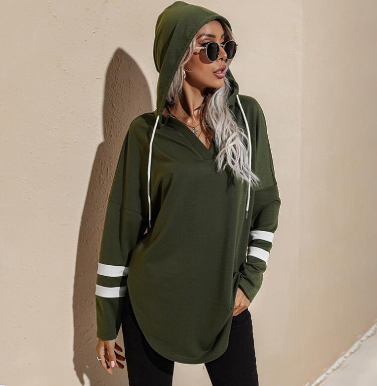 Women's Westen Hooded Sweater Women's Spring And Autumn New Thin Loose Top Coat - Mammalook