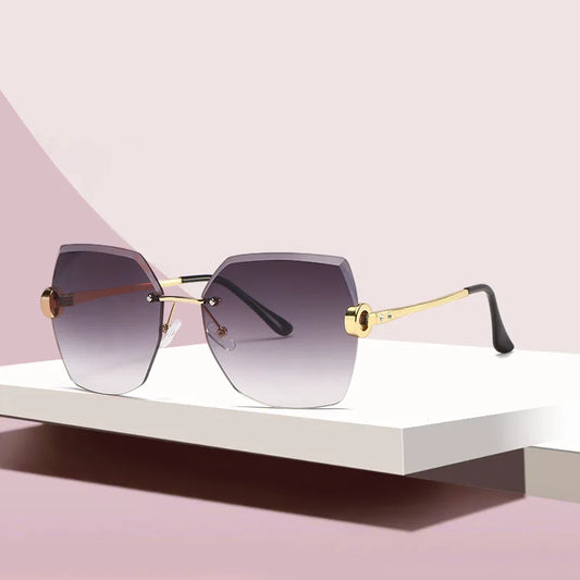 Luxury Brand Sunglasses Women Fashion Black Retro Sun Glasses Vintage Lady Summer Style Sunglasses Female Famous UV400 - Mammalook