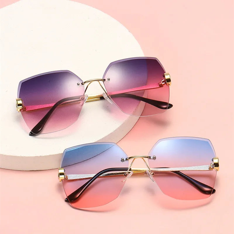 Luxury Brand Sunglasses Women Fashion Black Retro Sun Glasses Vintage Lady Summer Style Sunglasses Female Famous UV400 - Mammalook