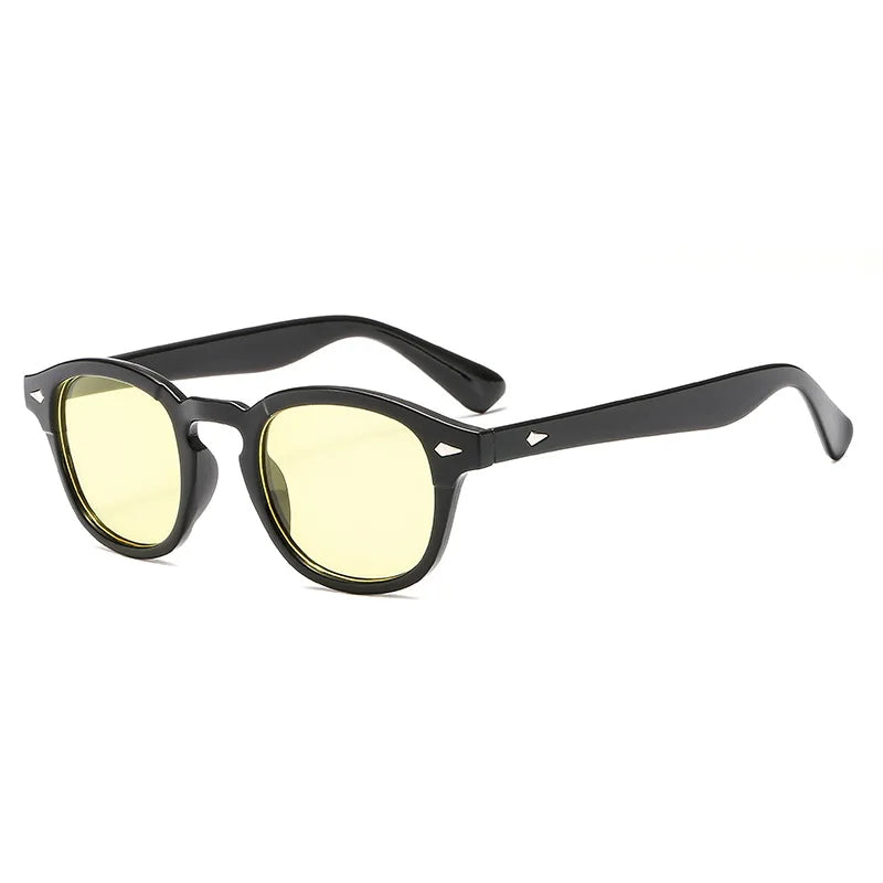 Fashion Ronaldo Sunglasses Men Women Vintage Round Tint Ocean Transparent Blue Lens Brand Design Sun Glasses Oculos De Sol - Mammalook