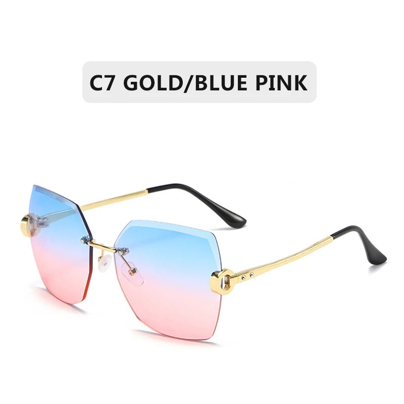 Luxury Brand Sunglasses Women Fashion Black Retro Sun Glasses Vintage Lady Summer Style Sunglasses Female Famous UV400 - Mammalook