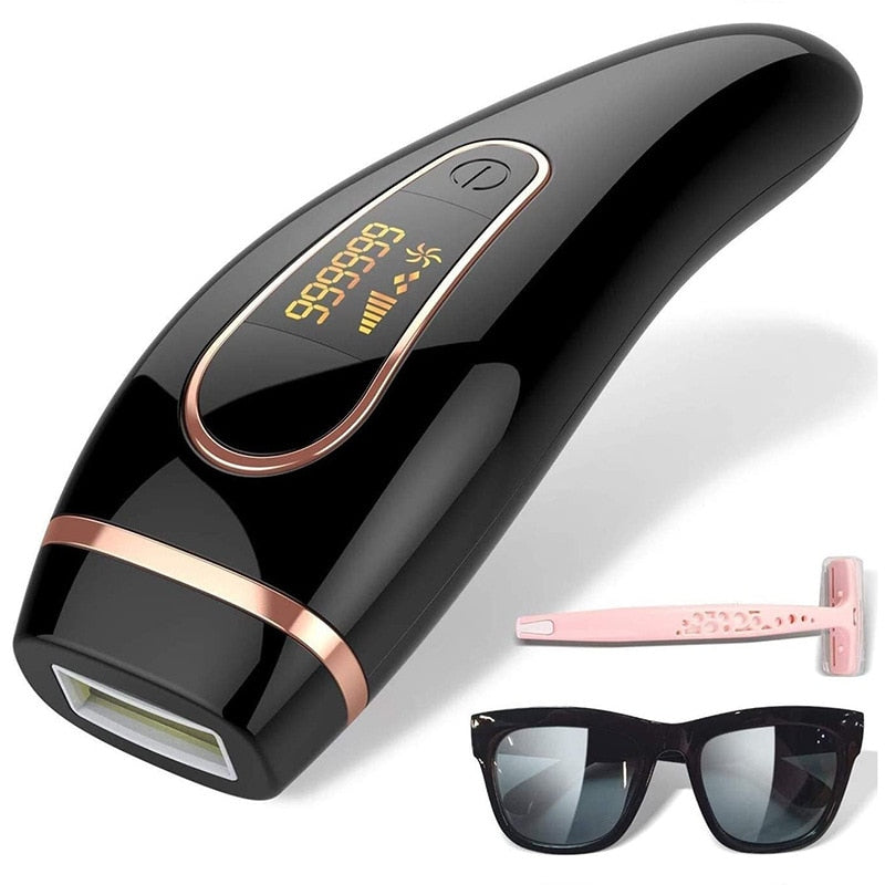 IPL Hair Removal for Women Men At-Home Permanent Painless Hair Remover Device for Facial Whole Body Upgraded to 999,999 Flashes - Mammalook
