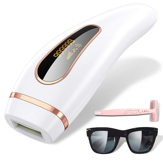 IPL Hair Removal for Women Men At-Home Permanent Painless Hair Remover Device for Facial Whole Body Upgraded to 999,999 Flashes - Mammalook