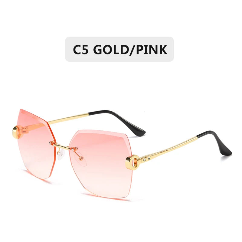 Luxury Brand Sunglasses Women Fashion Black Retro Sun Glasses Vintage Lady Summer Style Sunglasses Female Famous UV400 - Mammalook