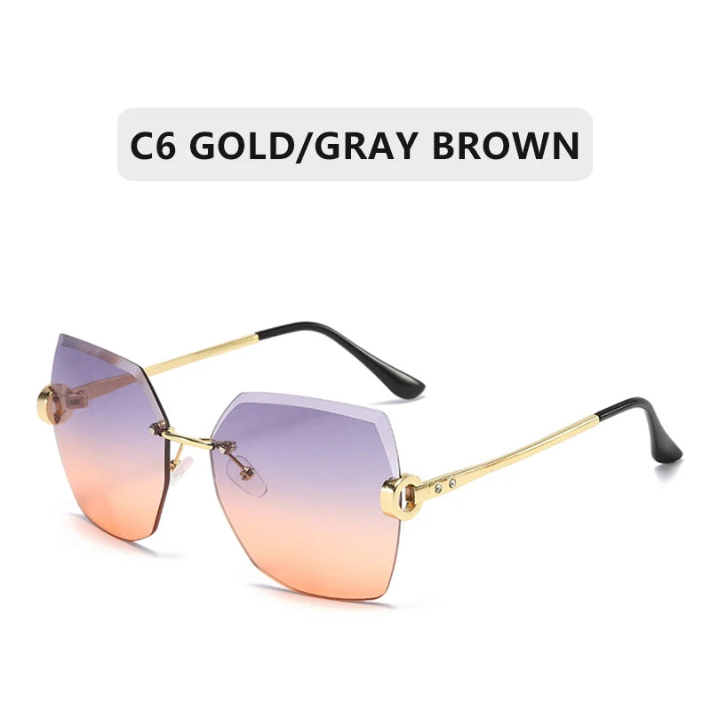 Luxury Brand Sunglasses Women Fashion Black Retro Sun Glasses Vintage Lady Summer Style Sunglasses Female Famous UV400 - Mammalook