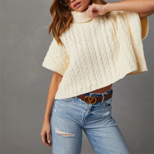 Product Title: 

Women's Cozy Turtleneck Sweater - Loose Fit Pullover - Mammalook