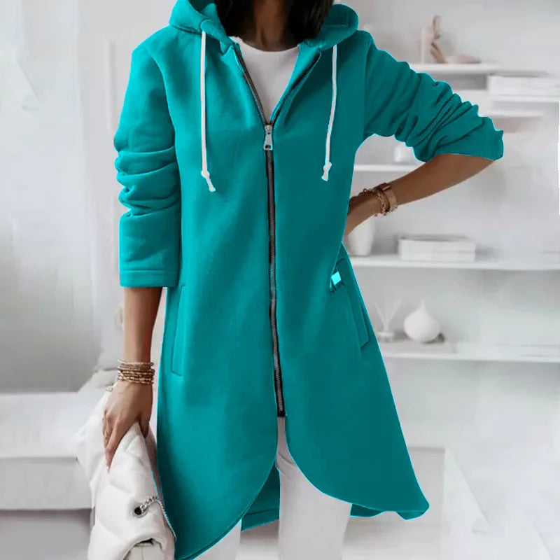 Hoodie with Zipper and Hood
