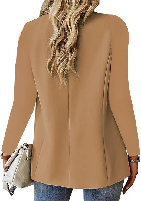 Slim Fit Blazer – Notched Collar - Single Button