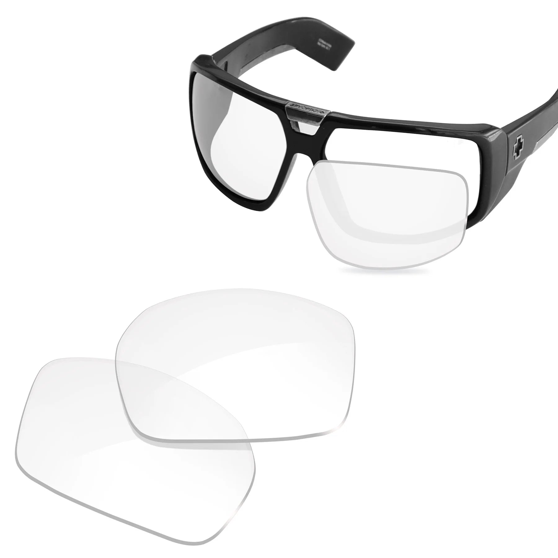 Glintbay New Performance Polarized Replacement Lenses for Spy Optic Touring Sunglasses - Multiple Colors - Mammalook