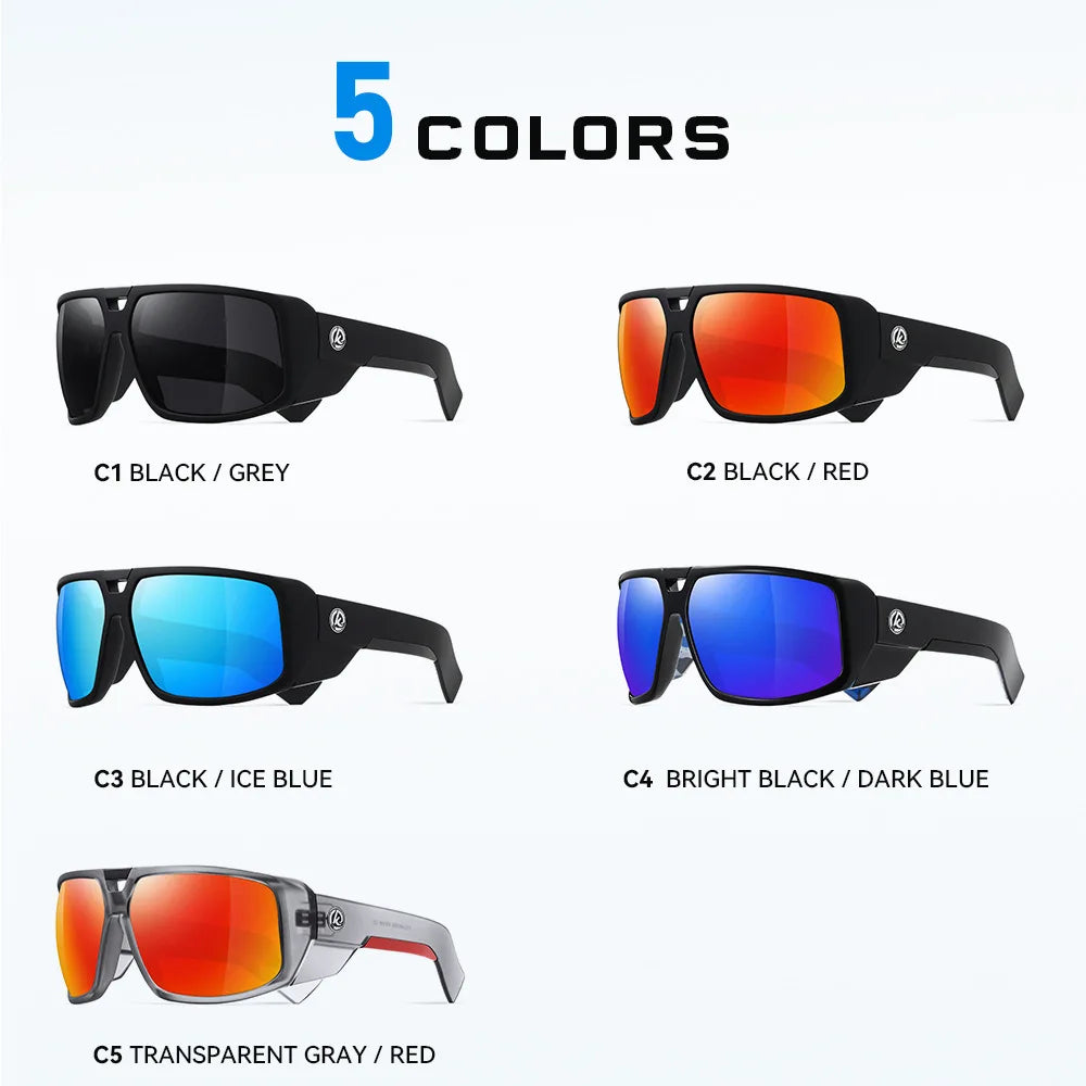 2024 High Quality KDEAM Polarized Man Sunglasses Luxury Brand Designer Green Goggles Fishing Driving Outdoor Eyewear TUNA ALLEY - Mammalook