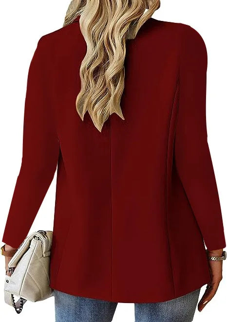 Slim Fit Blazer – Notched Collar - Single Button
