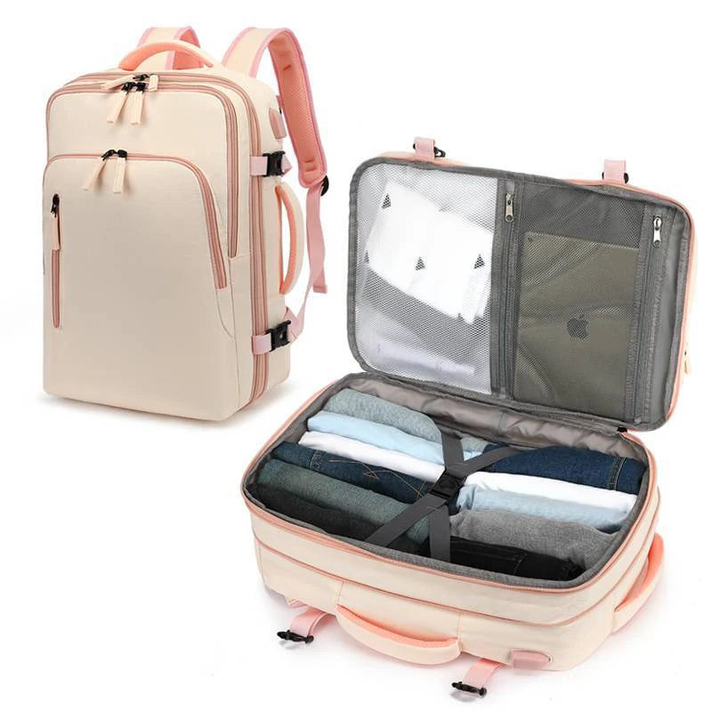 Geestock Easyjet Carry-Ons 45x36x20 Backpack Large Capacity Travel Backpack for Women/Men Laptop Bag Cabin Bag for Plane Travel - Mammalook