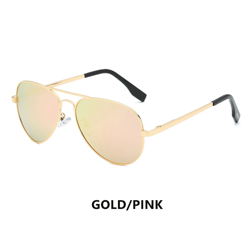 LIOUMO Polarized Aviation Sunglasses – Stylish & Anti-Glare Pilot Glasses for Men & Women