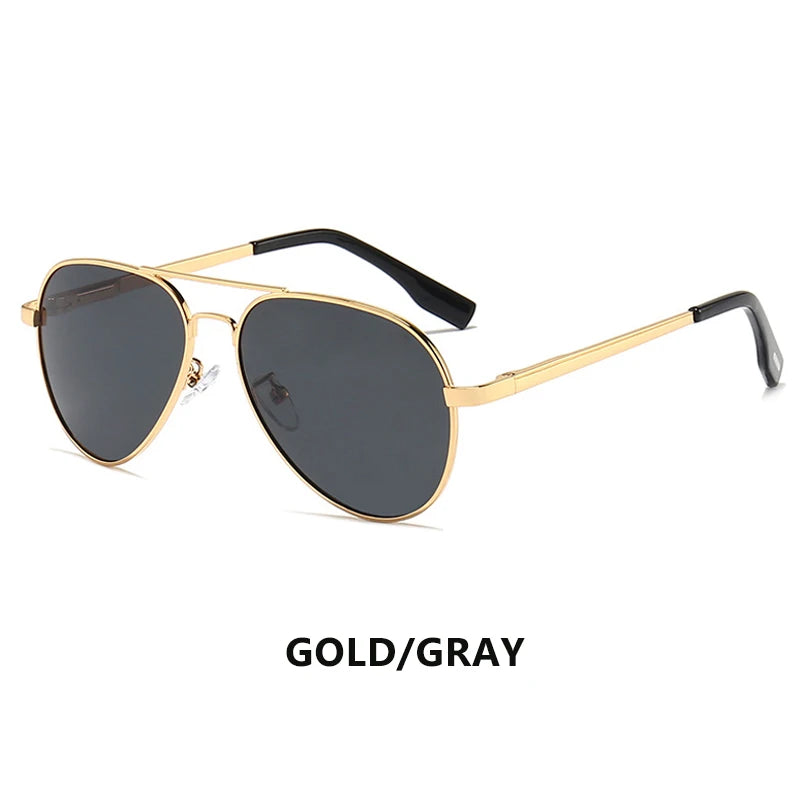 LIOUMO Polarized Aviation Sunglasses – Stylish & Anti-Glare Pilot Glasses for Men & Women
