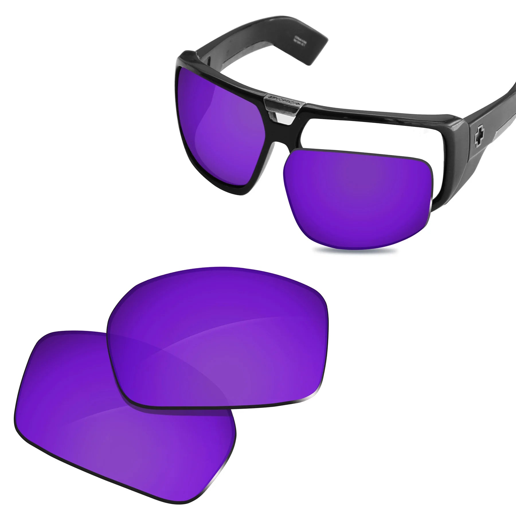 Glintbay New Performance Polarized Replacement Lenses for Spy Optic Touring Sunglasses - Multiple Colors - Mammalook