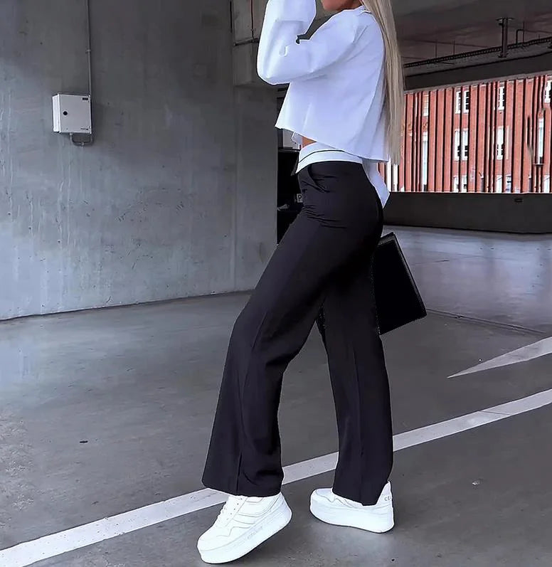 Two-Piece Blazer & Pant Set – Suit Outfit