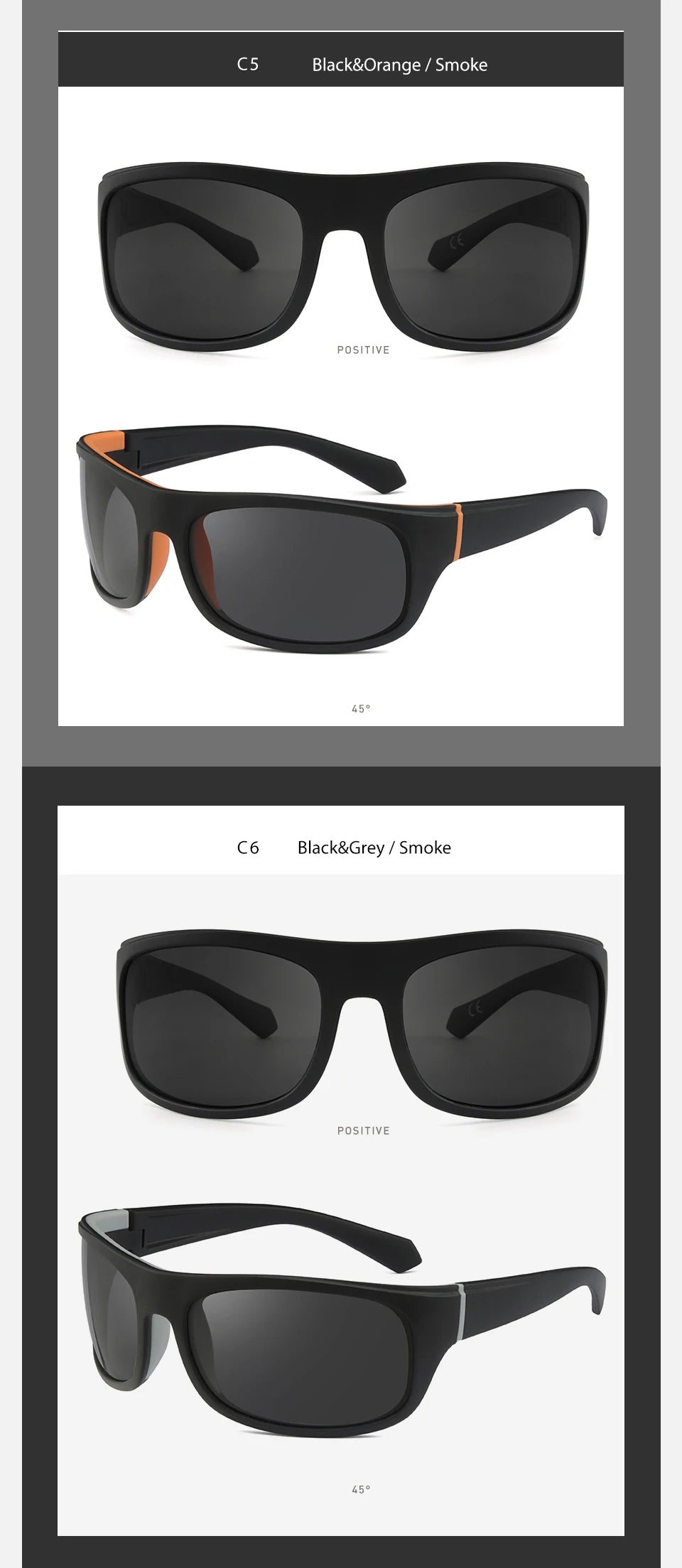 Polarized Fishing Sunglasses Men's Driving Shades Outdoor Cycling Eyeglasses Male Sport Skate Sun Glasses Hiking UV400 Eyewear - Mammalook