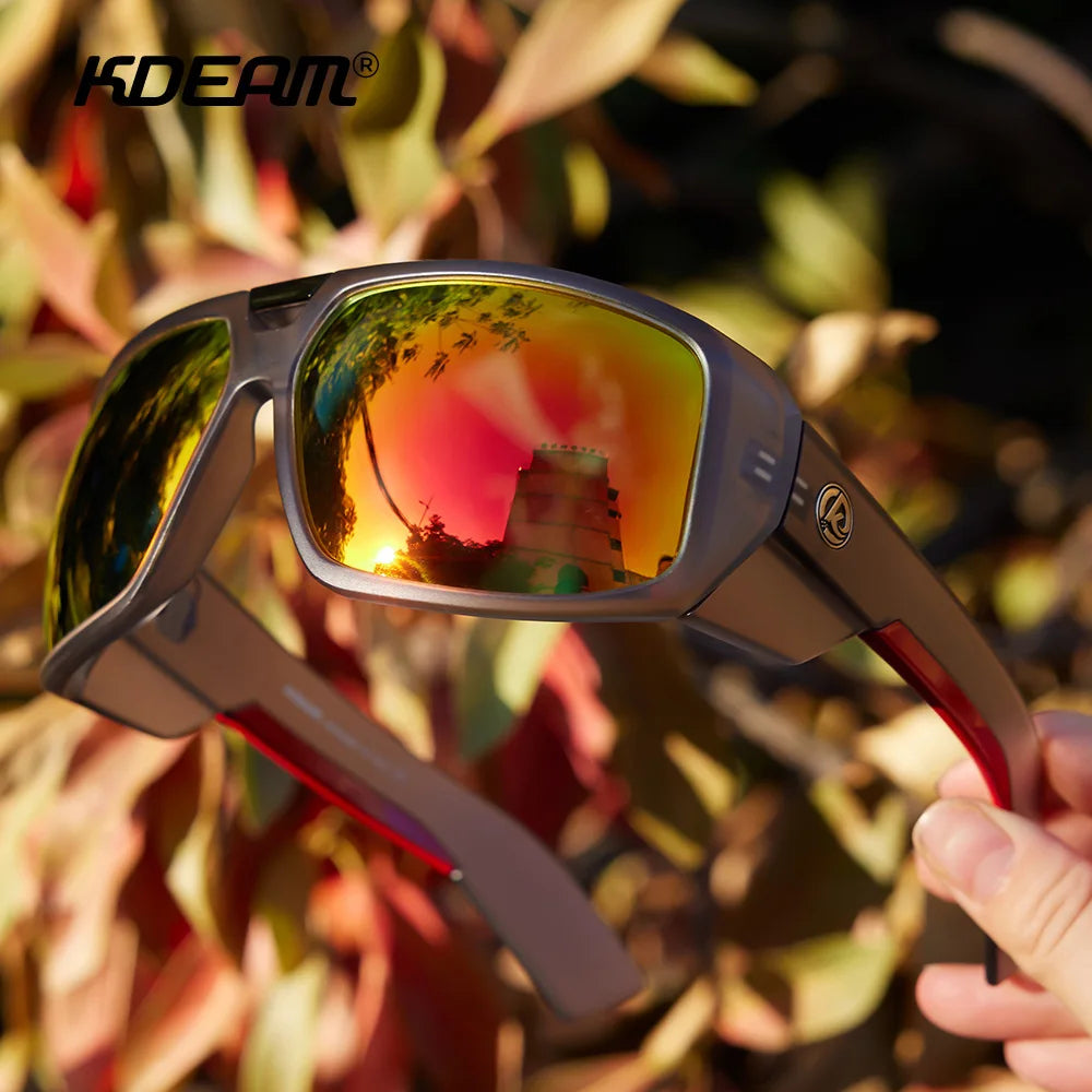 2024 High Quality KDEAM Polarized Man Sunglasses Luxury Brand Designer Green Goggles Fishing Driving Outdoor Eyewear TUNA ALLEY - Mammalook
