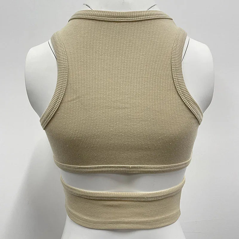 Sleeveless T-Shirt - Basic Wear Streetwear