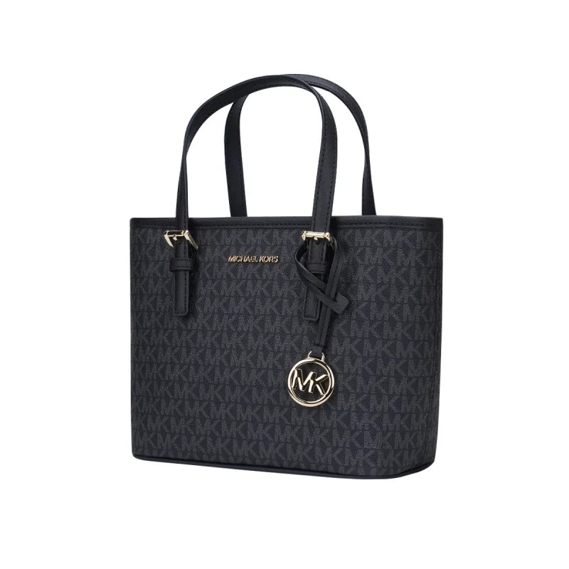 Michael Kors Ole Jet Set Travel Ultra Small PVC Print With Leather