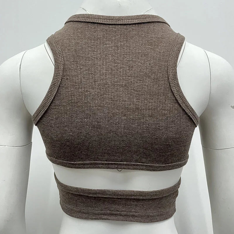 Sleeveless T-Shirt - Basic Wear Streetwear
