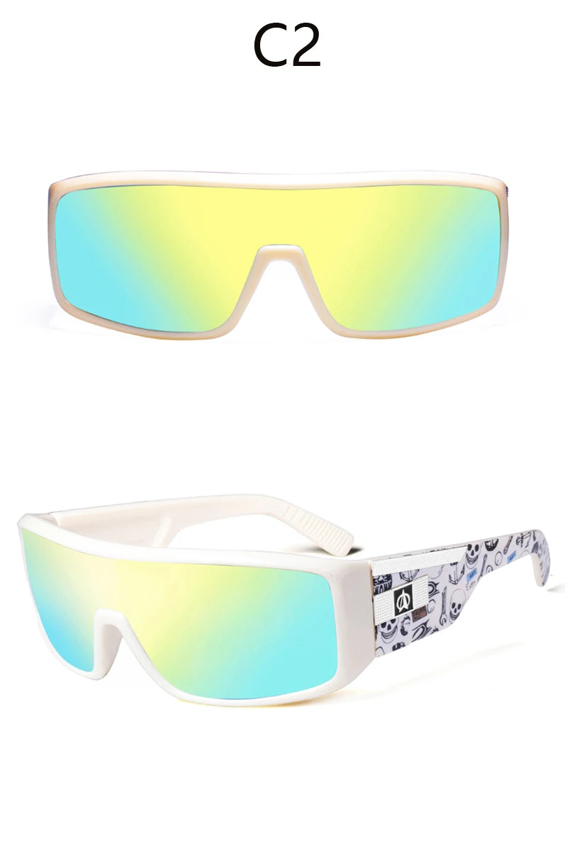 VIAHDA Cycling Sunglasses Men Large Frame Women Driving Glasses Camping Hiking Fishing Classic UV400 - Mammalook