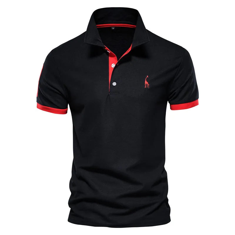 Polo T shirt for Men Casual Short Sleeve - Mammalook