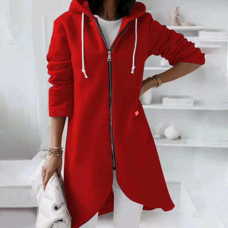 Hoodie with Zipper and Hood