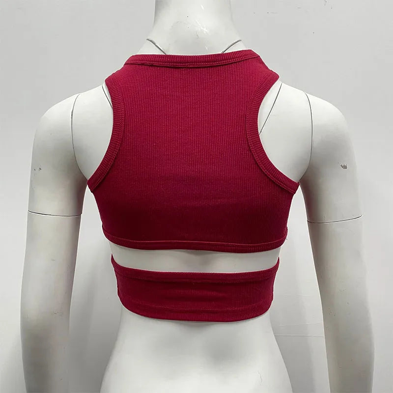Sleeveless T-Shirt - Basic Wear Streetwear