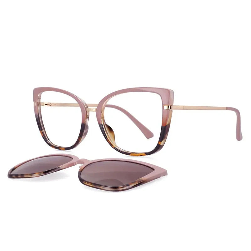 Anti-Blue Light Glasses with Multifunctional Polarized Sunglasses Clip - Mammalook