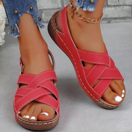 Sandals Shoes Women Summer Party Shoes Woman Casual Sandals Ladies Non-Slip Women's Shoes Open Toe Footwear Sandal Women Female - Mammalook