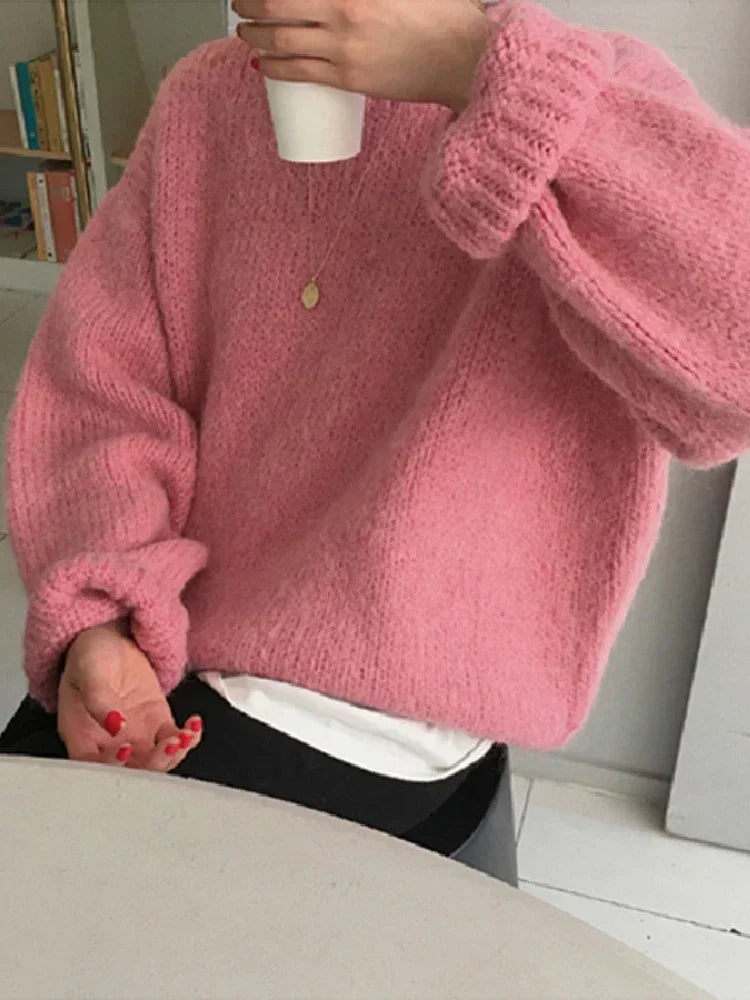 Womens Winter Sweaters Pullover - Long Sleeve - Mammalook