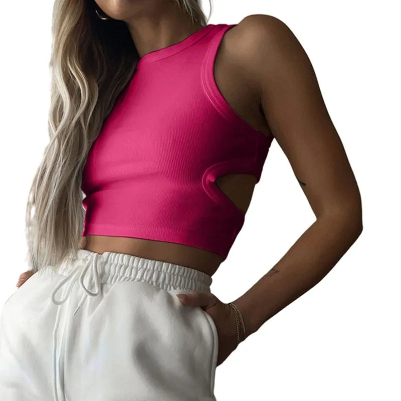 Sleeveless T-Shirt - Basic Wear Streetwear