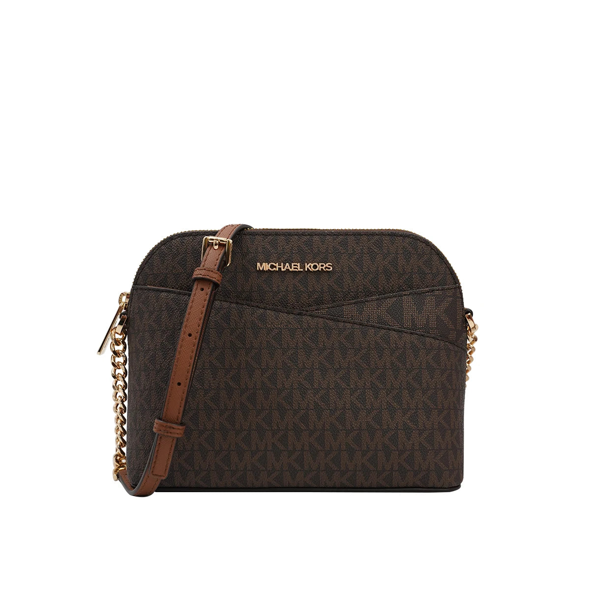 Michael Kors Ole Jet Set Travel Medium Pvc Printed Women'S Single Shoulder Crossbody Shell Bag