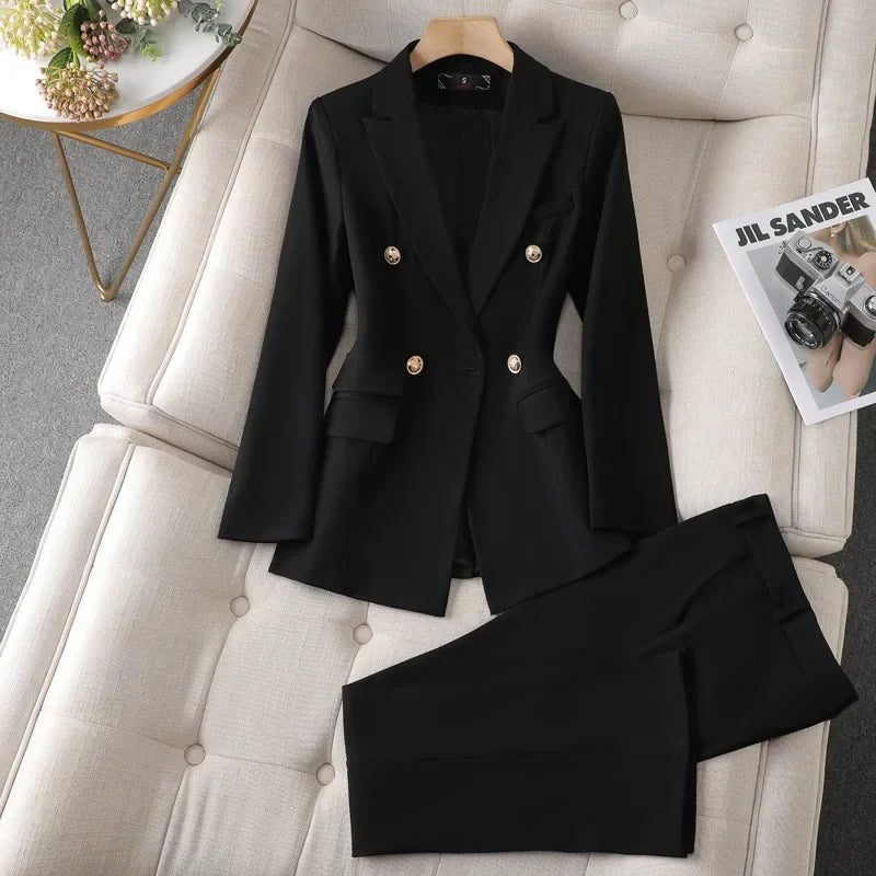 White Suit Women's Business Wear Jacket