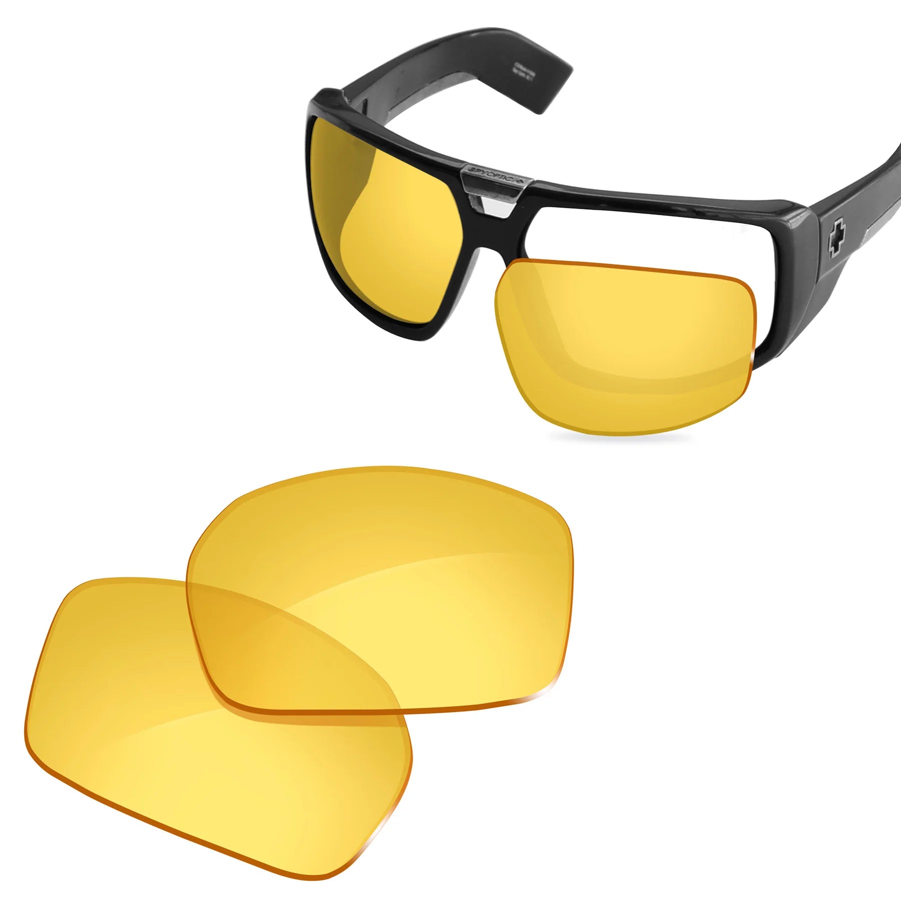 Glintbay New Performance Polarized Replacement Lenses for Spy Optic Touring Sunglasses - Multiple Colors - Mammalook