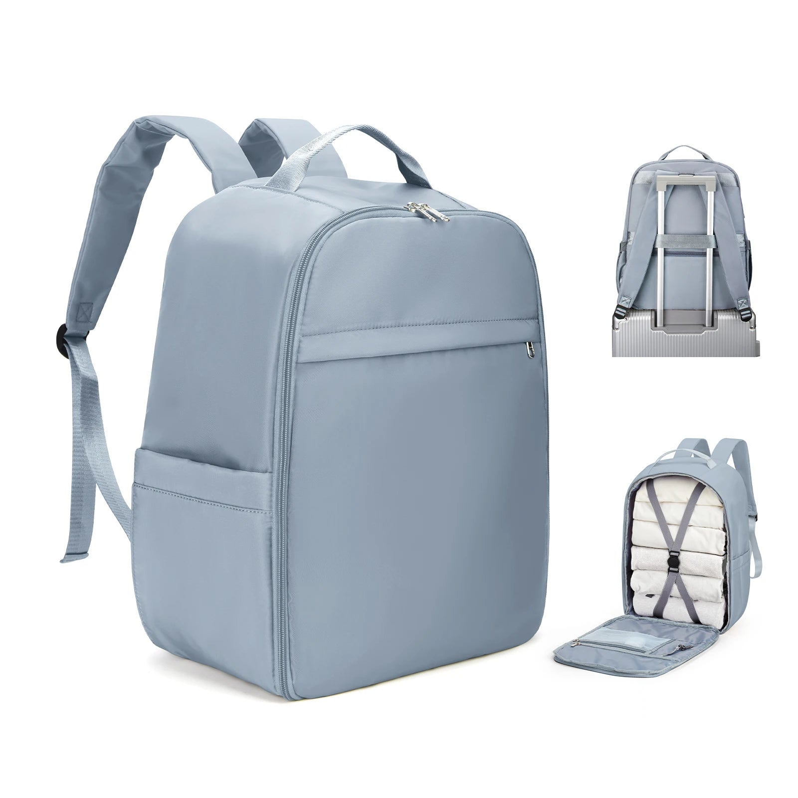 Easyjet Backpack 45x36x20 Travel, women's bag Cabin Size, Carry ons Luggage Male Backpack, Cabin Bag Laptop Backpack Mochila Sch - Mammalook