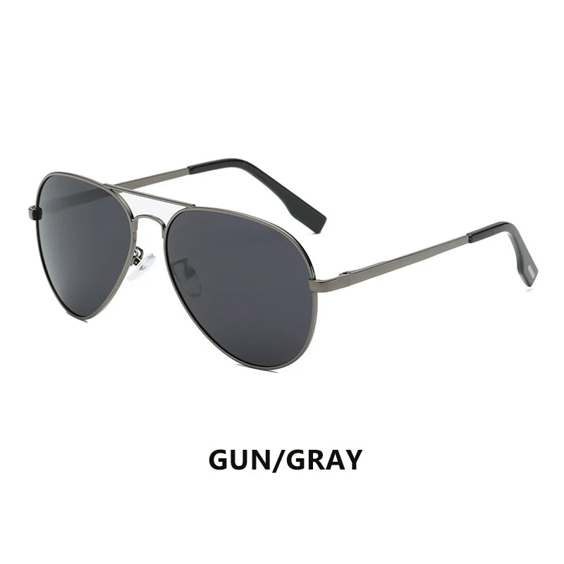 LIOUMO Polarized Aviation Sunglasses – Stylish & Anti-Glare Pilot Glasses for Men & Women