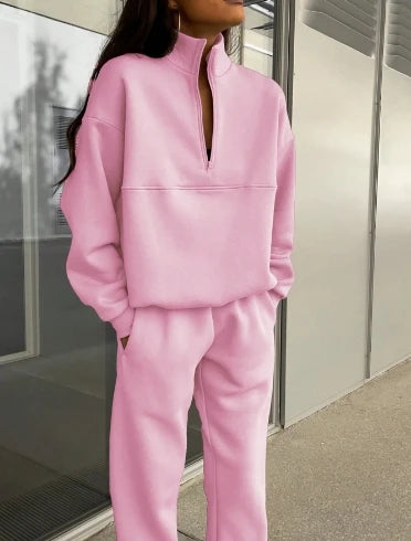 Sports Suits - Long Sleeved Zipper