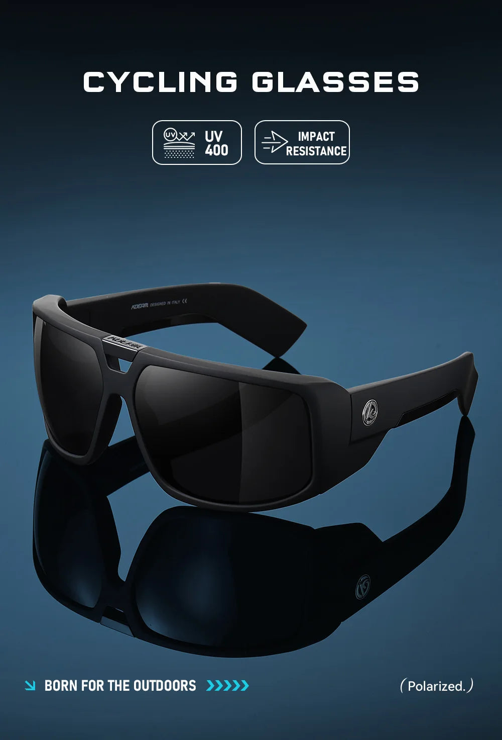 2024 High Quality KDEAM Polarized Man Sunglasses Luxury Brand Designer Green Goggles Fishing Driving Outdoor Eyewear TUNA ALLEY - Mammalook