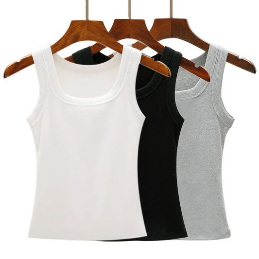 Tank Soft Cotton Top - Women Summer Outfits