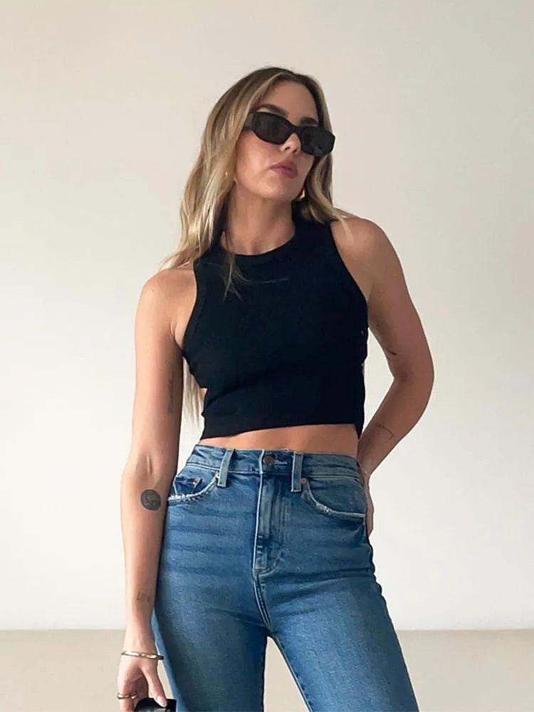 Sleeveless T-Shirt - Basic Wear Streetwear