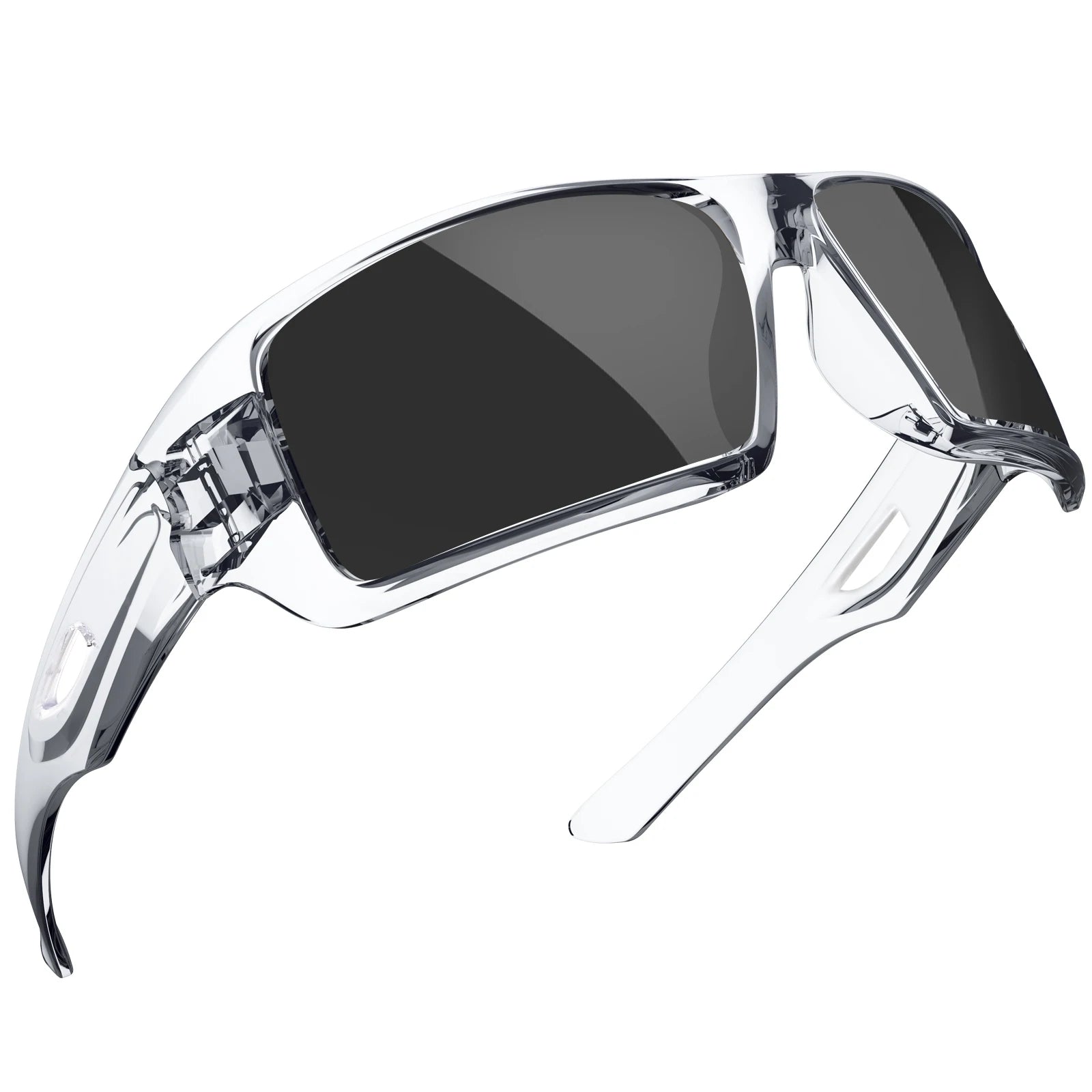 MAXJULI Polarized Wrap Around Sports Sunglasses for Big Heads Men Women UV400 Protection Sun Glasses 8232 - Mammalook