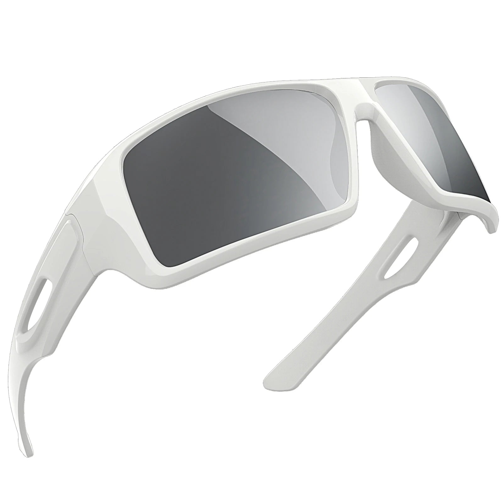 MAXJULI Polarized Wrap Around Sports Sunglasses for Big Heads Men Women UV400 Protection Sun Glasses 8232 - Mammalook