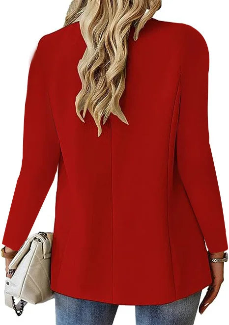Slim Fit Blazer – Notched Collar - Single Button