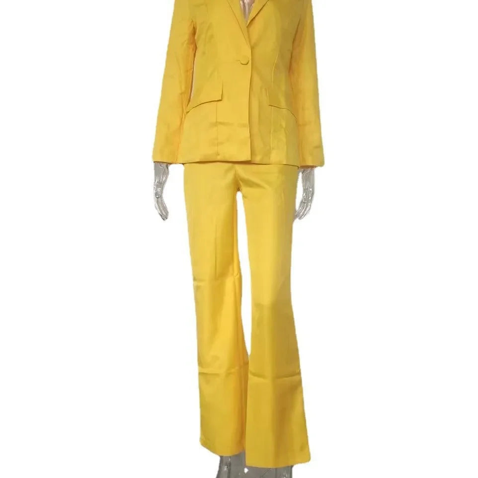 Long Sleeve Suit - Two-Piece Set