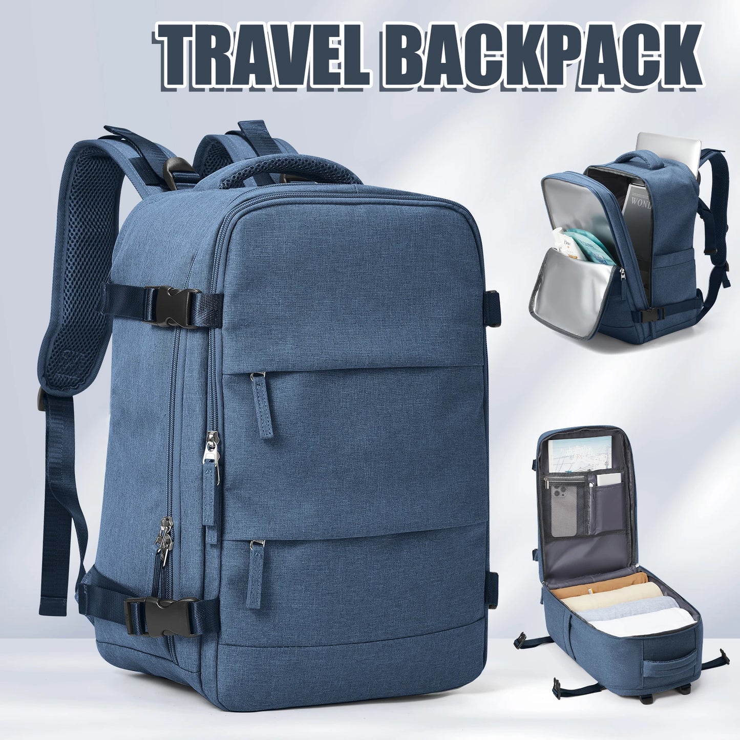 Travel Backpack Short Distance Airplane Ryanair Cabin Bag 40x20x25 Backpack Women Men leisure School Laptop Bag Carry on Luggage - Mammalook