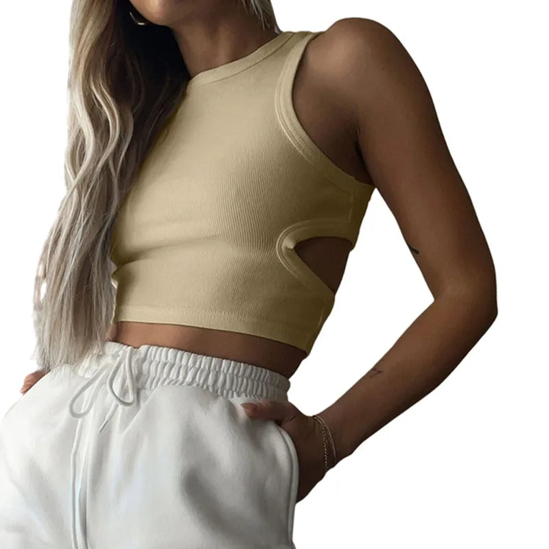 Sleeveless T-Shirt - Basic Wear Streetwear