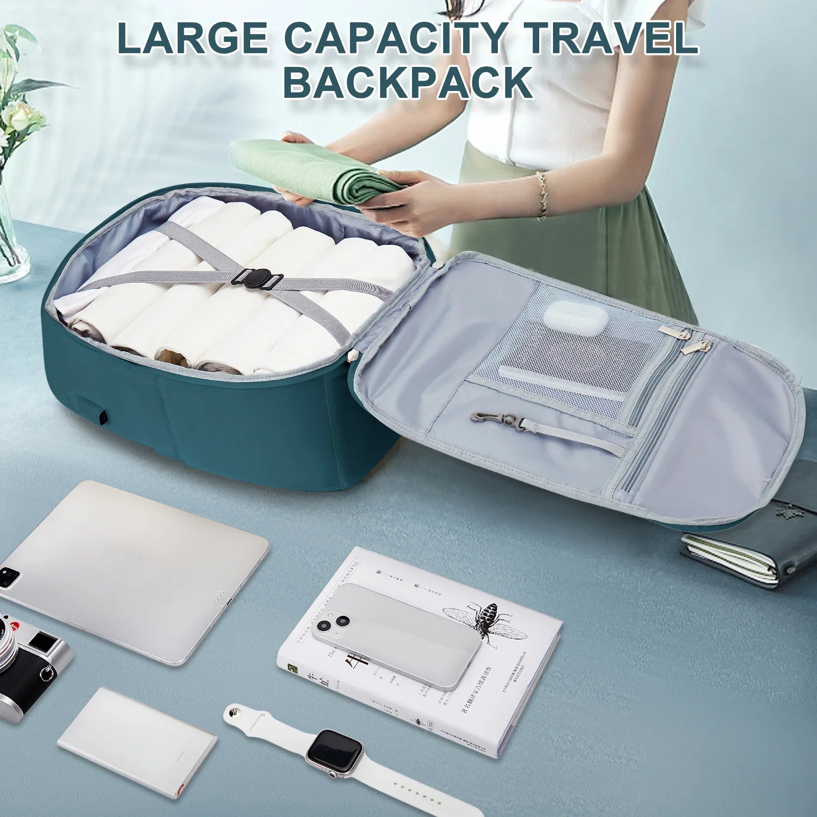Easyjet Backpack 45x36x20 Travel, women's bag Cabin Size, Carry ons Luggage Male Backpack, Cabin Bag Laptop Backpack Mochila Sch - Mammalook