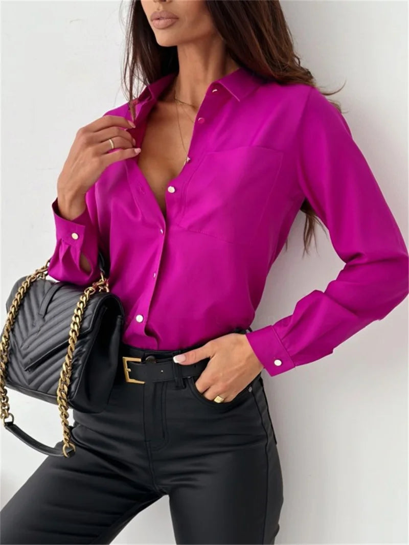 Casual Blouse - Long Sleeve